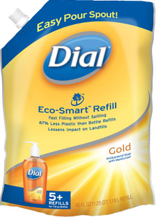 9881_04002270 Image Dial ANTIBACTERIAL HAND SOAP WITH MOISTURIZER, Gold, Eco-Smart Refill.jpg